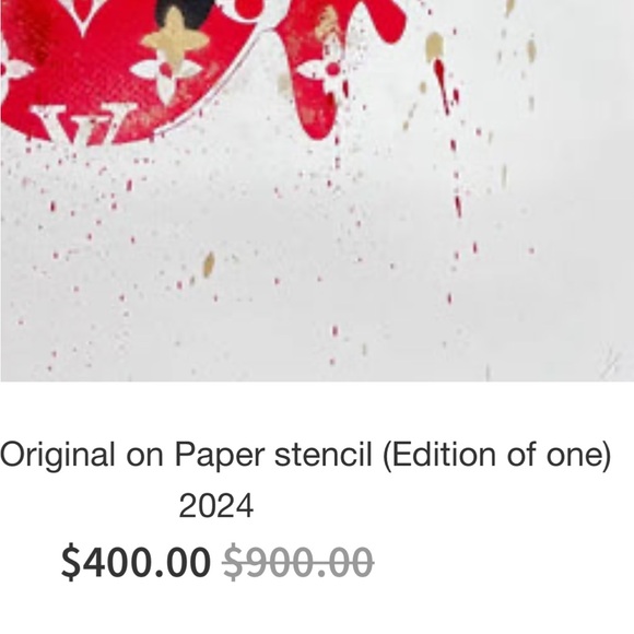 💎1 of 1💎Limited Edition the ⭐️ONLY⭐️1 of 1! Print By DEATH NYC W/COA - Picture 5 of 5